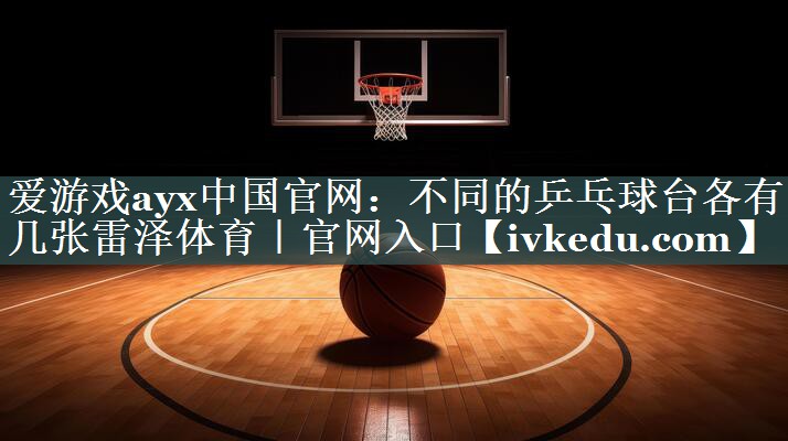 爱游戏ayx中国官网：不同的乒乓球台各有几张雷泽体育｜官网入口