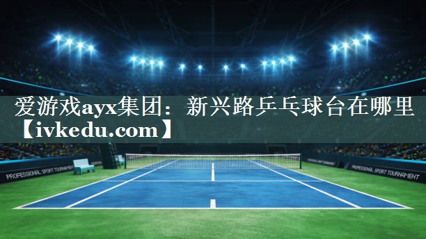 爱游戏ayx集团：新兴路乒乓球台在哪里